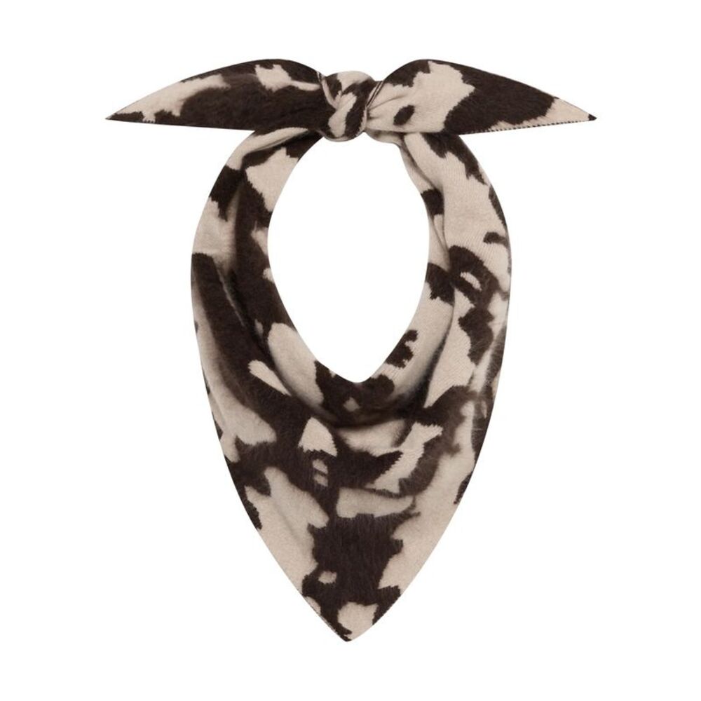Guest In Residence Women Grizzly Cowhide Wild Rag Foulard